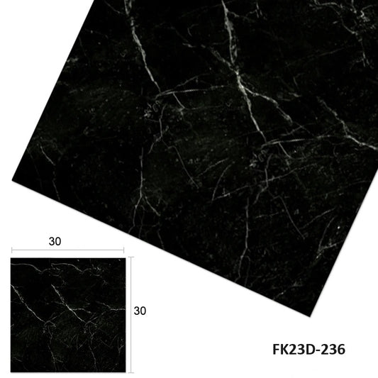 Azulejo adhesivo 30x30 negra FK23D-236